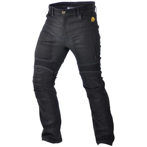 Jeans Moto Trilobite PARADO Slim Uomo Taglia Lunga Nero W32/L34 - Foto 1 di 3