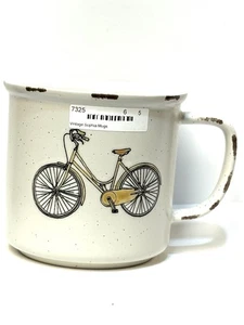 Sophia Bike Keramik Steinzeug Becher Spectrum Designz Blue Sky 18oz Kaffee Rustikal - Bild 1 von 4