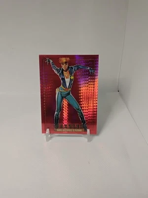 2024 Upper Deck Marvel Masterpieces '92 Red Prism 298/492 Dazzler #20 - Image 1 of 2