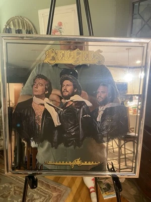 The Bee Gees "Children of the World" 1976 RSO Records Promo Mirror EXC FREE S/H - Image 1 of 4