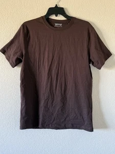 Porter & Ash T-Shirt Herren Small Performance Stretch Braun Crew Classic - Bild 1 von 7