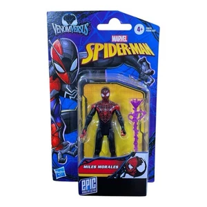 Venom Versus Spiderman Miles Morales Epic World of Action figure giocattolo 3,75 pollici - Foto 1 di 5
