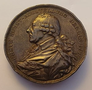 MEDAILLE BRONZE JUBILÄUMS KUNST AUSSTELLUNG BERLIN - Bild 1 von 2