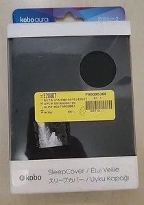 Kobo Aura Edition 2 Sleep Cover Custodia Protettiva Nera - Foto 1 di 2
