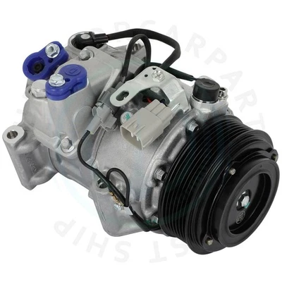 AC Compressor w/ Clutch Fits 2008-2009 Toyota Highlander Base Limited 3.5L V6 - Image 1 of 4