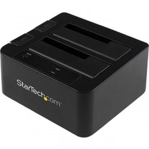 Startech SDOCK2U33EB DUAL-BAY HARD DRIVE DOCK FOR 2.5 / 3.5 SATA DRIVES; SATA I/ - Picture 1 of 1