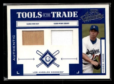 2004 Playoff Absolute #TT-57 Hideo Nomo Tools of the Trade Material Combo/250 Foto 1 de 2