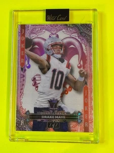 DA108320  2024 WILD CARD 7 CARD STUDS JOKER DRAKE MAYE 1/1 - Picture 1 of 2