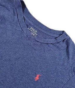 Polo Ralph Lauren Boys Long Sleeve Crew Neck T-Shirt Red Pony Logo L-14-16 - Picture 1 of 6