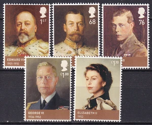 Great Britain 2012 Yvert 3589/93 Kings and Queen MNH VF - Picture 1 of 1