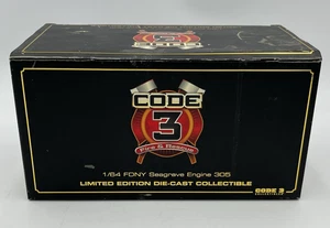 FDNY CODE 3 COLLECTIBLES 1/64 LIMITED EDITION SEAGRAVE NEW IN BOX w/ COA - Bild 1 von 9