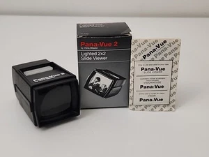 Vintage Pana-Vue 2 By View-Master Lighted 2x2 Slide Viewer For 35MM Slides - Picture 1 of 16
