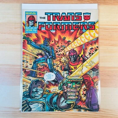 Transformers UK Marvel Comic Issue #148  80s Artwork - Image 1 of 4