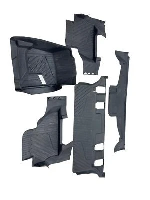 2015 - 2020 CADILLAC ESCALADE OEM FRONT LEFT/ 2ND ROW/ 3RD ROW FLOOR LINER SET - Image 1 of 4