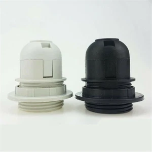 ES E27 Edison Screw Cap Socket Pendant Ceiling Light Lamp Bulb Holder Lampshade - Picture 1 of 10