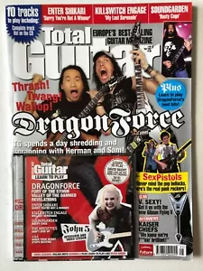 Revista y CD de guitarra total #162 07 de mayo Dragon Force, Sex Pistols & Enter Shikari - Imagen 1 de 2