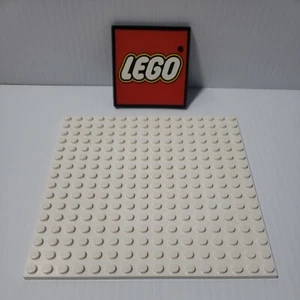 Lego 16 x 16 Rigid Base Plate WHITE 91405 (x1) NEW REPLACEMENT PARTS - Picture 1 of 4