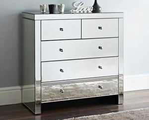 NICHES Chest of Drawers Mirror Furniture Bedroom Living Room 4/5/6/7 Storage - Picture 1 of 20