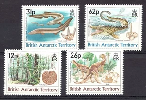 1991 BAT British Antarctic Territory Sc# 172-75. Dinosaurs. MNH Set Cv$11.50 - Picture 1 of 1