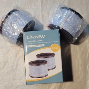 4-in-1 HEPA Filter - 2 Pack MK06 MK01 DH-JH01 EP1080 EPI080 MJ001H Air Purifier - Picture 1 of 4