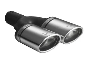 Ulter Sport Exhaust Tip N2-10-1/60 Oval Tailpipe Dual Tailpipe Connection 60Mm - Picture 1 of 2