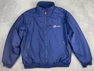 PEPSI Jacket Mens 2XL Delivery Driver Vendor Employee Aramark Coat Bomber Lined - Bild 1 von 13