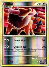 2010 HeartGold & SoulSilver - Unleashed Tauros Reverse Holo #41
