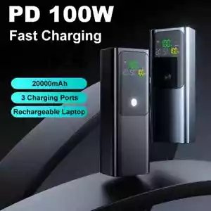Estuche Cargador 100W Carga Rápida para 21700 Polímero 20000mA Batería Banco Caja - Imagen 1 de 7