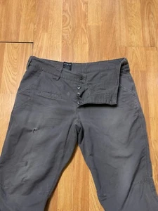 Triple Aught Design Pants Mens 34x30 Gray Button Fly Milatary Tactical FLAWED - Picture 1 of 15