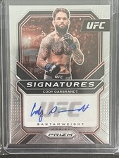 Cody Garbrandt 2021 Panini Prizm UFC Signatures Autograph Auto Card #SG-CGB
