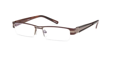 Men's Half Rim Glasses Frames Prescription Eyeglasses Size 51-17-138 - Image 1 of 2