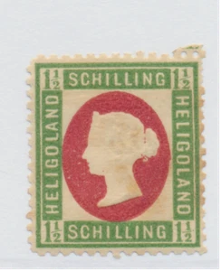 Heligoland Stamp Scott #12, Mint Hinged - Picture 1 of 1