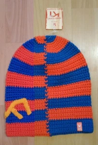 KARI TRAA Mütze blau Orange Beanie Die Kult Sportartikelmarke aus NORWEGEN NEU!! - Bild 1 von 3