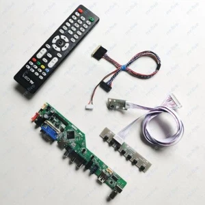 TV LCD controller board kit For B156XW02 V6 15.6" 1366X768 WLED LVDS 40-pins - Afbeelding 1 van 5