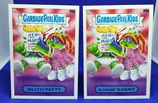 2022 Garbage Pail Kids Book Worms Splatty Patty 95a - Slammin Sammy 95b