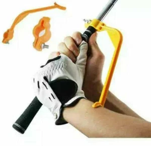 Swing Trainer Golf Swing Correttore Postura Allineamento Aiuto Allenamento (Arancione) Mazza - Foto 1 di 2