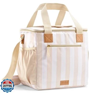 Fit and Fresh, 24-Can Soft Cooler Bag Insulated Leak Proof, Portable Soft Coo - Picture 1 of 5