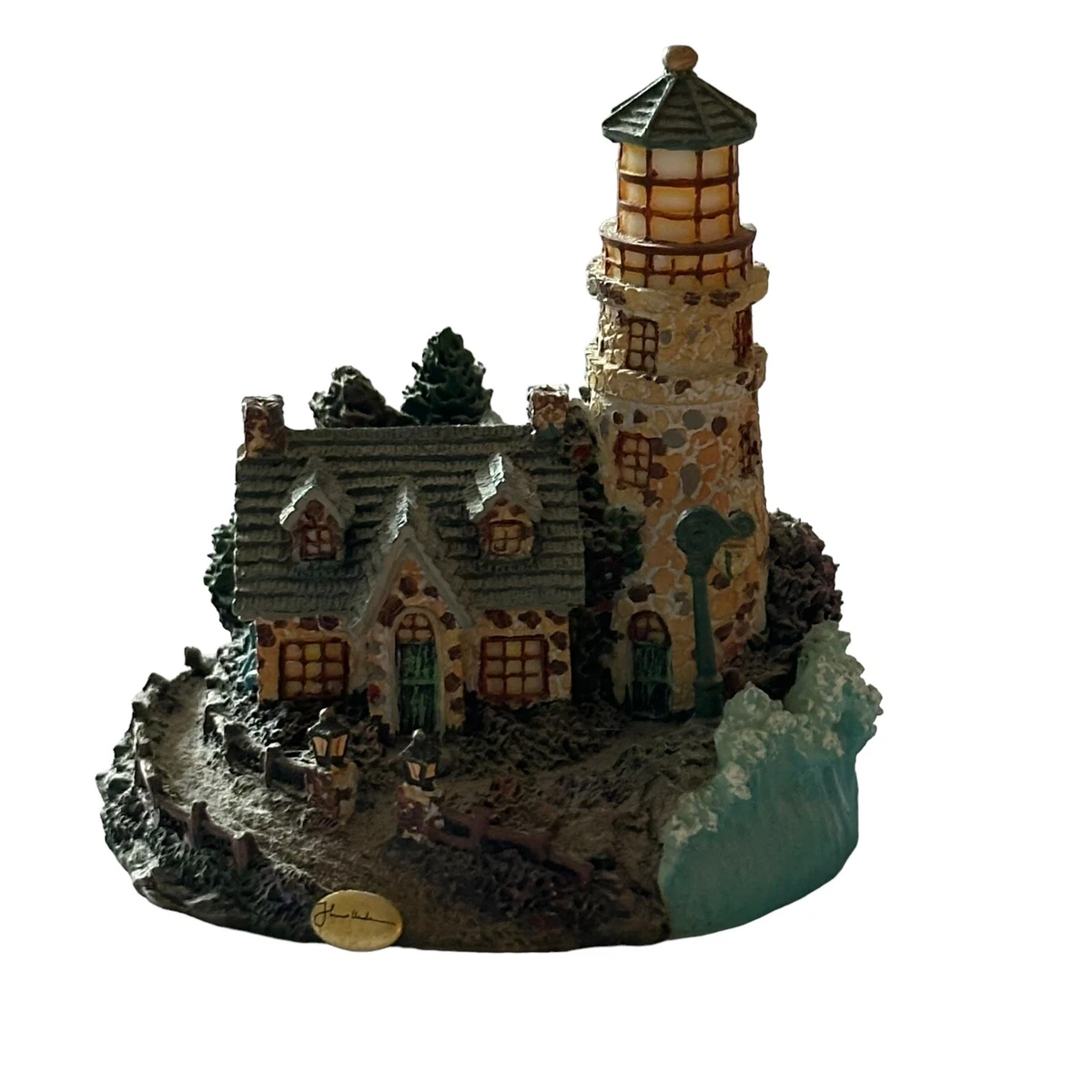 thomas kinkade village lighthouse products for sale | eBay