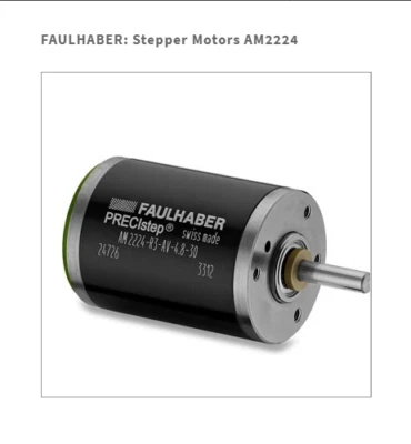 FAULHABER PRECIstep AM2224-R3, 3V 2 fases DC motor paso a paso robótica arduino Pi Foto 1 de 3