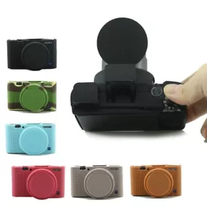 Soft Kamera Tasche für Sony RX100 III IV V Gummi Schutz Body Cover Tasche Skin - Bild 1 von 11