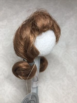 Linda peluca de muñeca sintética de 6 tamaños de IMSCO M 190 color 27 coletas pelirrojas #34 Foto 1 de 4