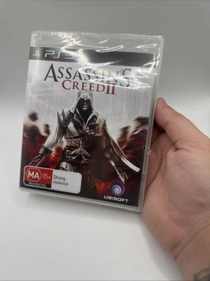 Assassins Creed 2 PS3 (Sony PlayStation 3, 2009) SEALED! FREE POST little tear - Image 1 of 4