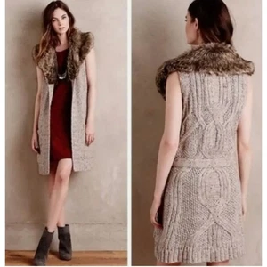 Anthropologie Angel of the North Sweater Vest XS - Picture 1 of 14