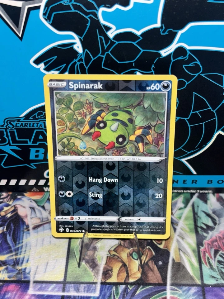 Spinarak 043/072 Shining Fates Reverse Holo - Image 1 of 1