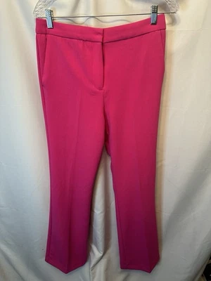 Victoria Beckham for Target Women’s Size 6 Hot Pink Flared Pants 33” Inseam - Image 1 of 4