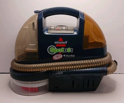 Bissell SpotBot Pet 1200-6 Portable Stain Remover Carpet Cleaner Blue Tested - Image 1 of 4