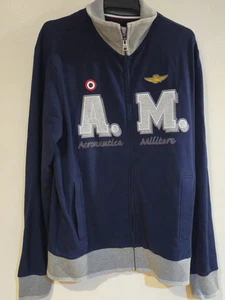 Aeronautica Militare Italian Air Force Full Zip Jacket Size Large Like New  - Picture 1 of 9
