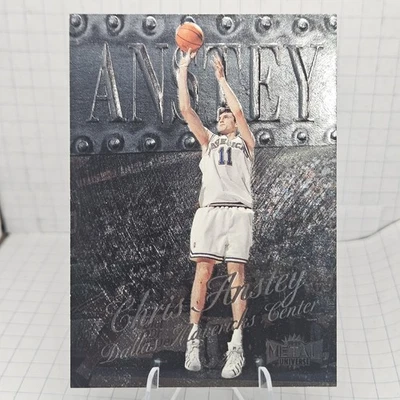 1998-99 Metal Universe CHRIS ANSTEY #105 Dallas Mavericks - Image 1 of 2