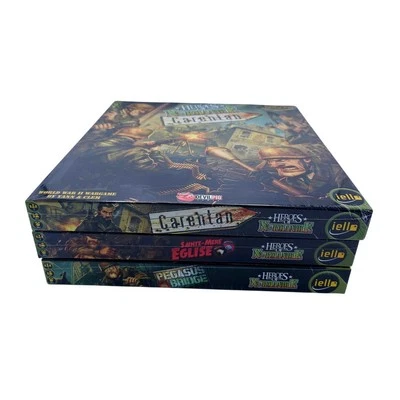 3X Heroes of Normandie Expansions: Carentan, Sainte-Mere Eglise, Pegasus Bridge Foto 1 de 4