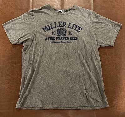 Miller Lite Beer Tee - Size XL - Image 1 of 4